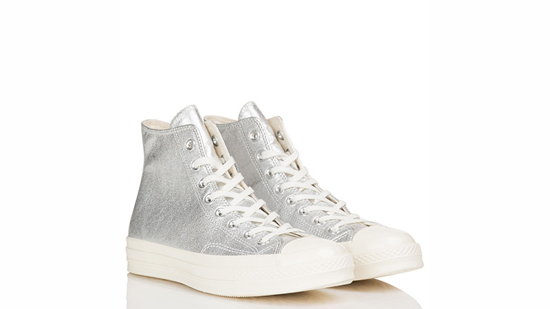 Converse Chuck 70 Hi Metallic Silver