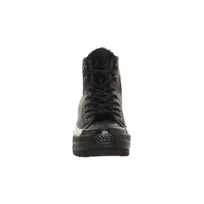 Converse lift ripple hot sale high black