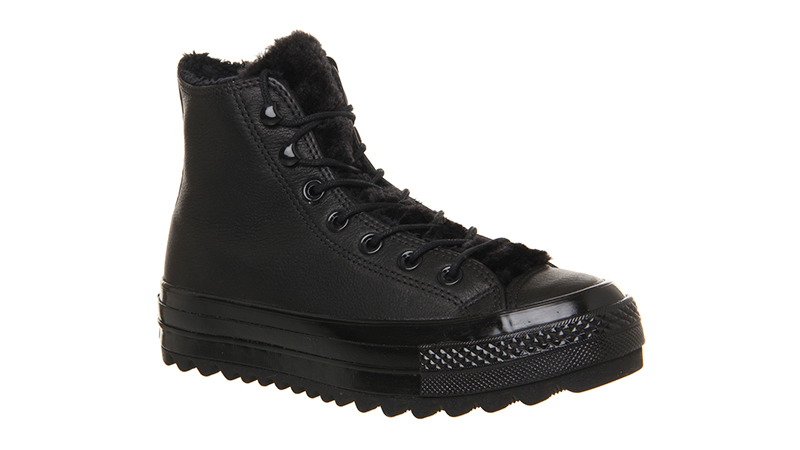 Converse Chuck Taylor All Star Lift Ripple Hi Black