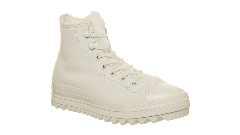 Converse Chuck Taylor All Star Lift Ripple Hi White