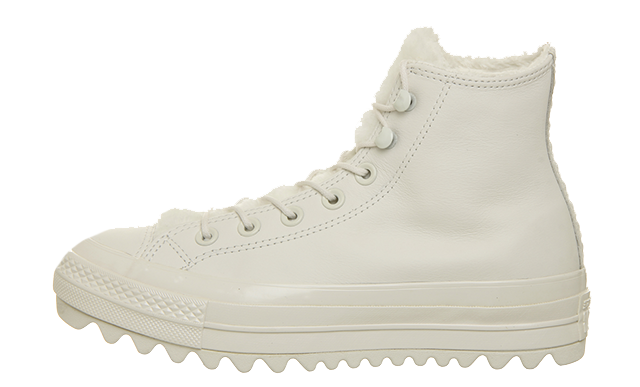 Converse Chuck Taylor All Star Lift Ripple Hi White