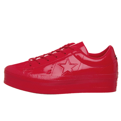 Converse One Star Platform Red