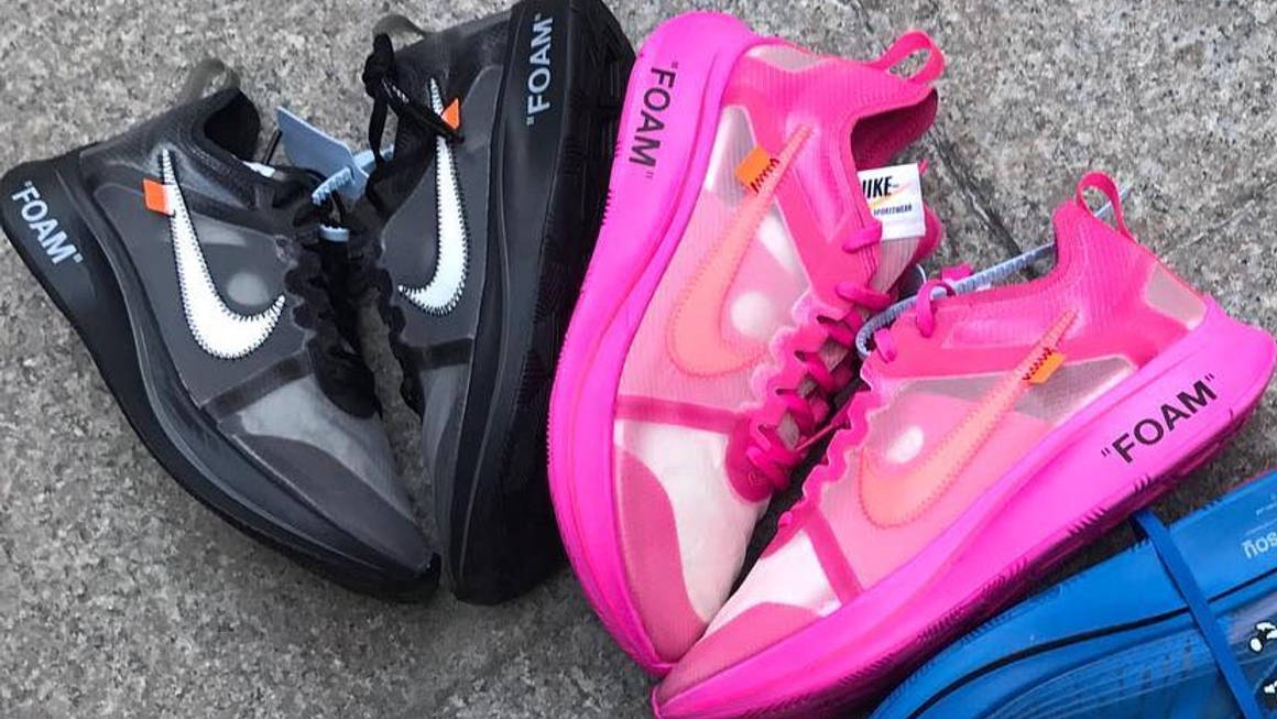 off white x zoom fly tulip pink