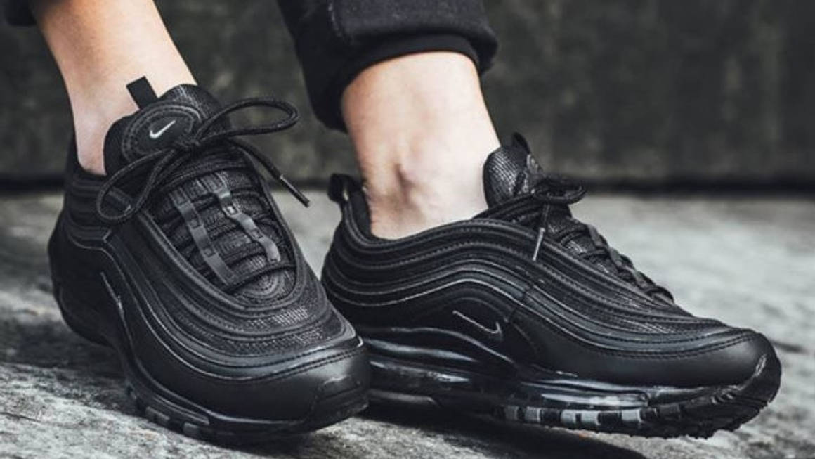 NEW Nike Air Max 97 'Triple Black' Just Launched At Nike UK | The Sole ...