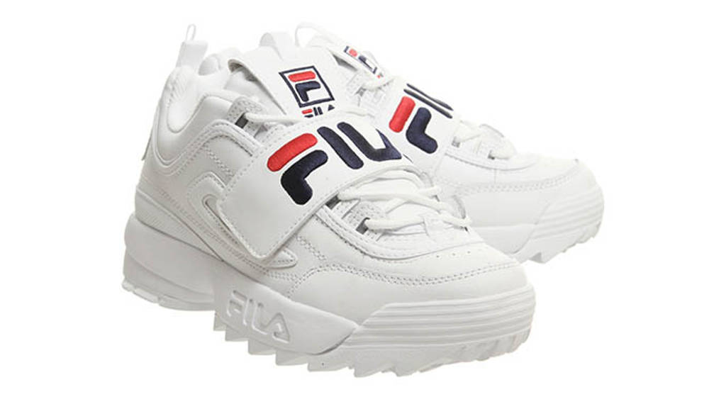 Fila Disruptor II White Navy 03