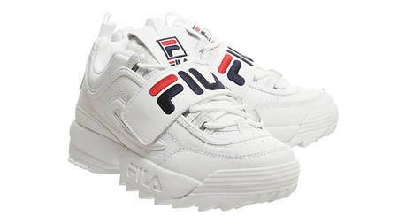 The FILA Disruptor II Goes Even More Retro With A Velcro Addition