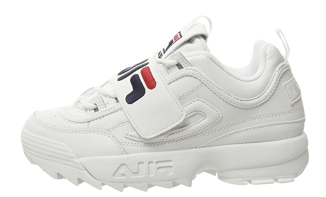 Fila Disruptor II White Navy Where To Buy TBC