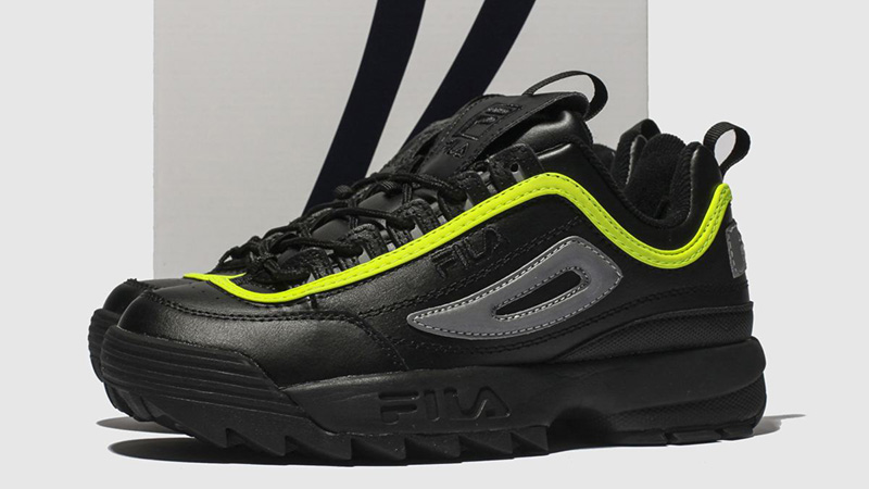 Fila Disruptor II Premium Black White