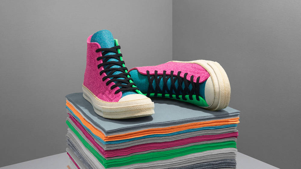 J.W.Anderson Adorns The Converse Chuck Taylor 70 In Felt J.W.Anderson Adorns The Converse Chuck Taylor 70 In Felt