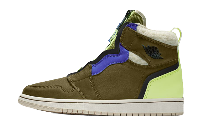 Jordan 1 High Zip Utility Olive Multi