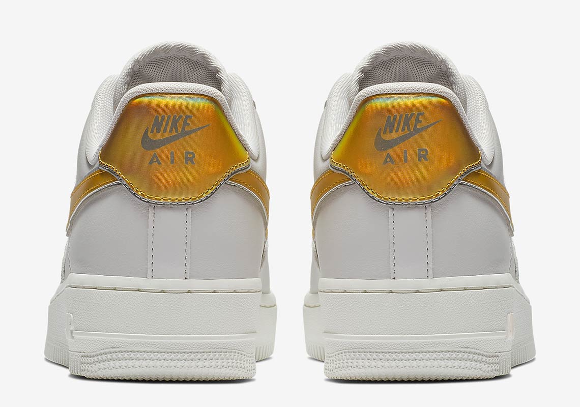 Metallic Swooshes Take Over The Nike Air Force 1