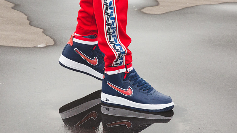 Nike Air Force 1 High Sport Navy | Where To Buy | AV3938-400 | The Sole  Supplier