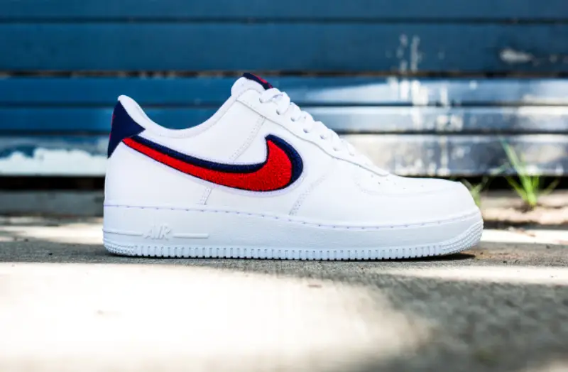 Air force 1 chenille swoosh price sale