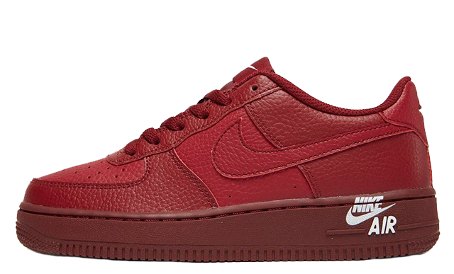 red and white air force 1 junior