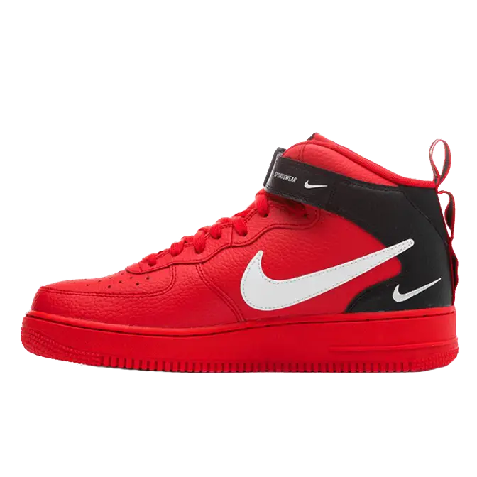 emergencia Lujo Movimiento Nike Air Force 1 Mid Utility Red | Where To Buy | 804609-605 | The Sole  Supplier