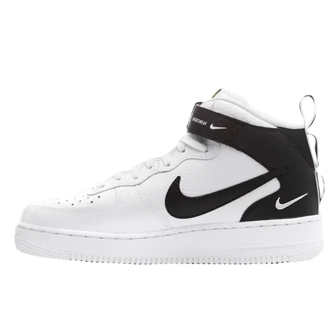 Nike Air Force 1 Mid Utility White Black - 804609-103 - Novelship