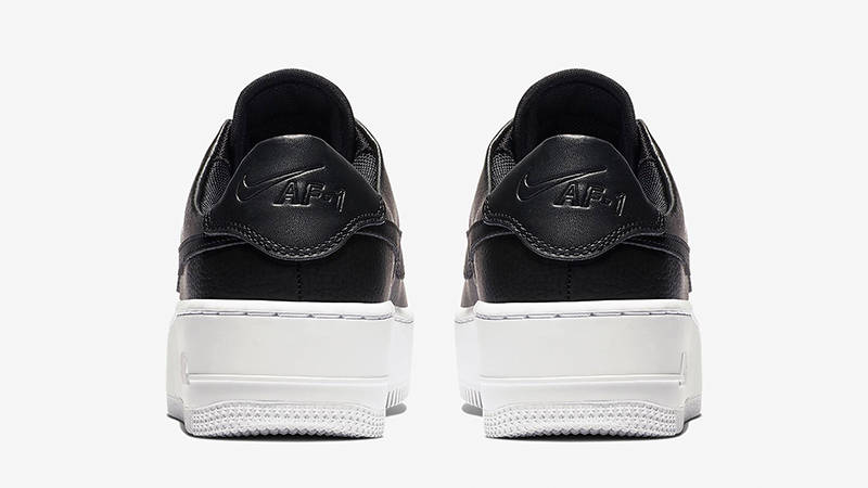air force 1 sage low black white