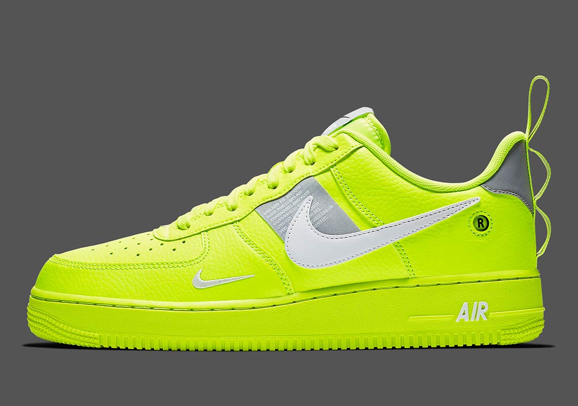 nike air force 1 utility neon yellow