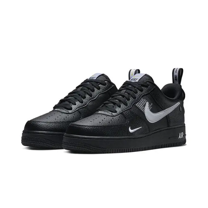 white and black utility air force 1