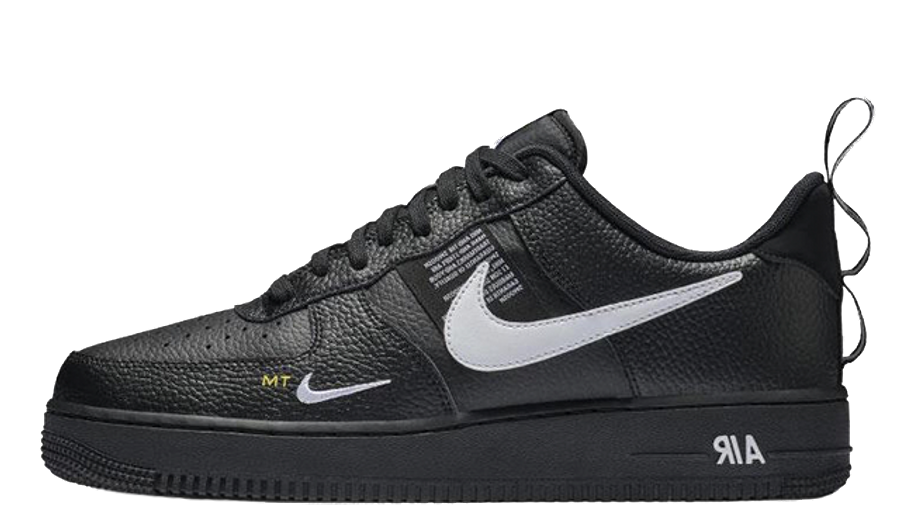 air force 1s utility black