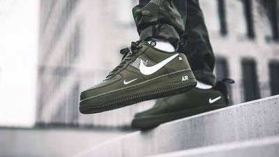 nike air force 1 lv8 utility olive green