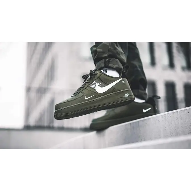 Jimmy Jazz on X: The Nike Air Force 1 '07 LV8 Utility is available now in  a fall ready olive green color that goes great with the technical features  of this shoe