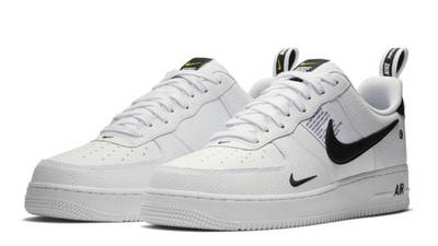nike air force 1 utility white and black