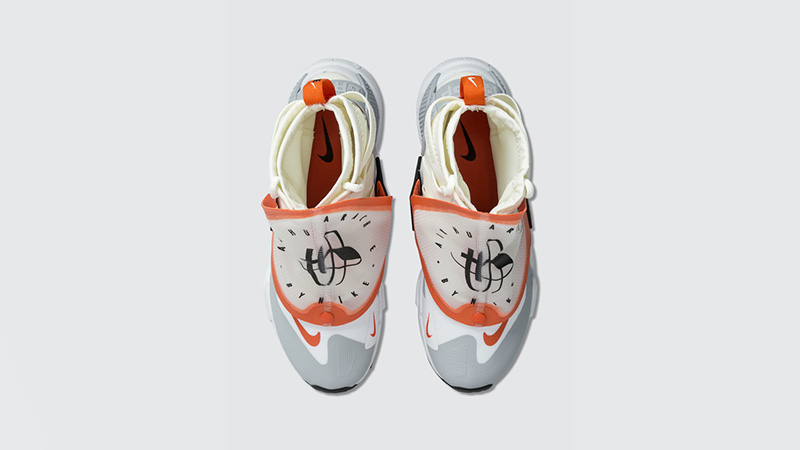 air huarache gripp sail team orange