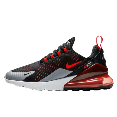 Nike air max 270 black clearance crimson