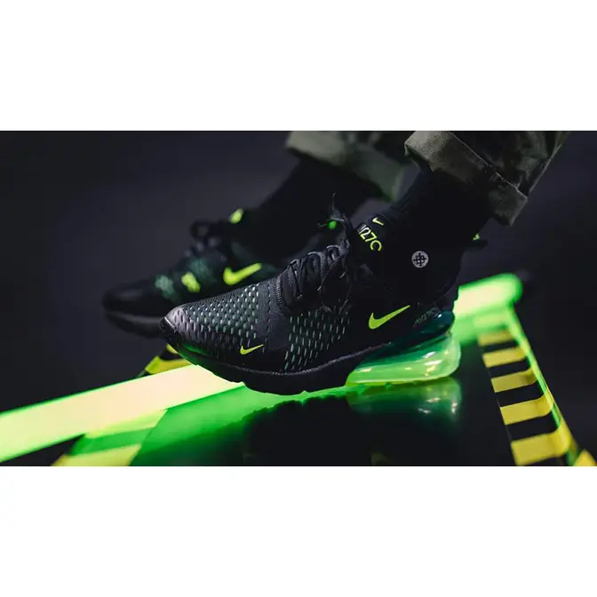 Nike air max 270 black/volt black oil outlet grey