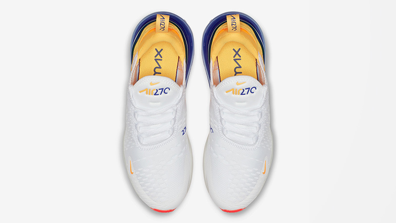 nike 27c white and orange