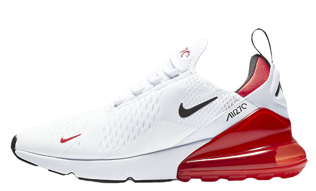 new red and white nikes