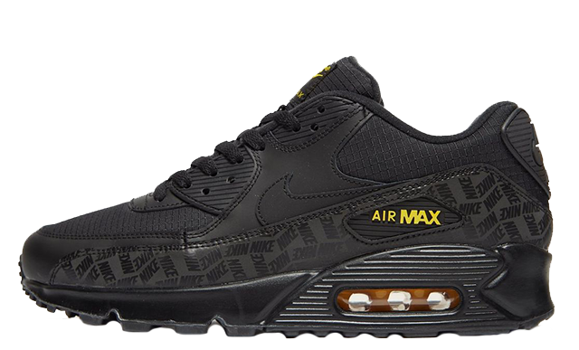 air max 90 essential black gold