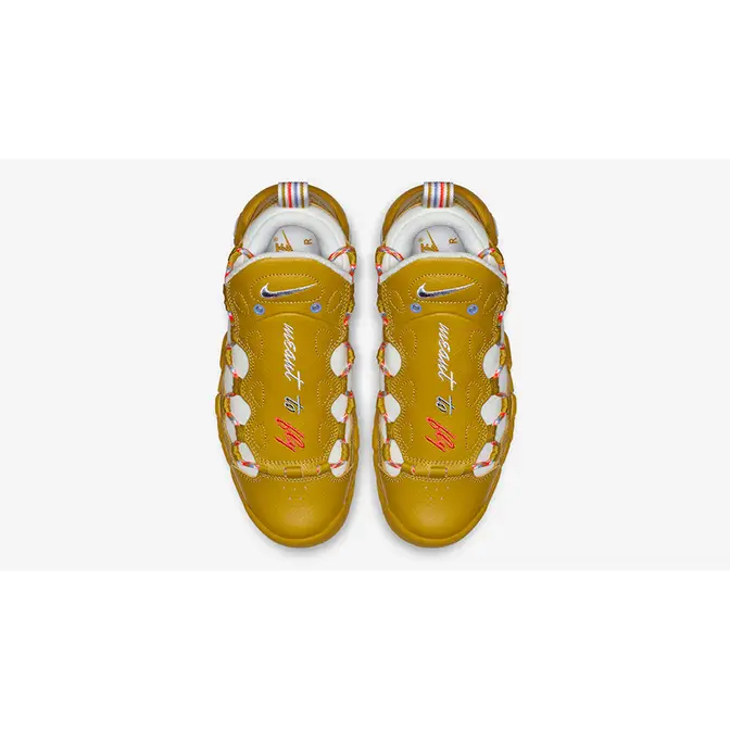 Nike air more money on sale yellow