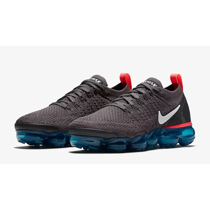 Nike Air VaporMax Flyknit 2 Thunder Grey Where To Buy 942843 009 The Sole Supplier