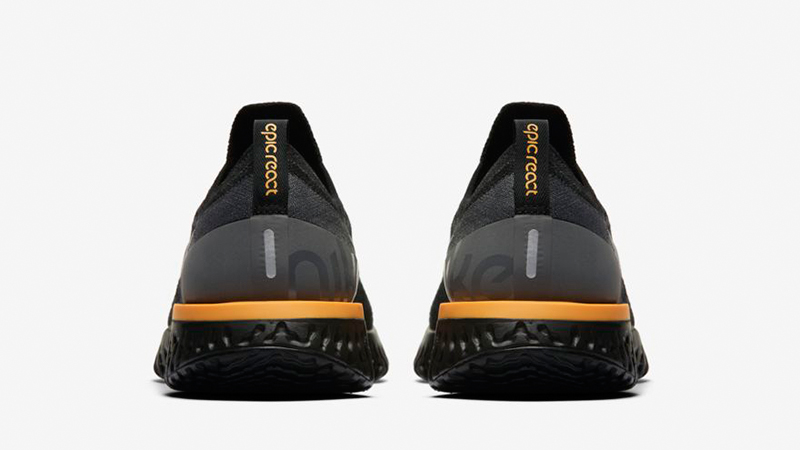 Nike Epic React Flyknit Black Orange - Where To Buy - AV7004-001 | The ...
