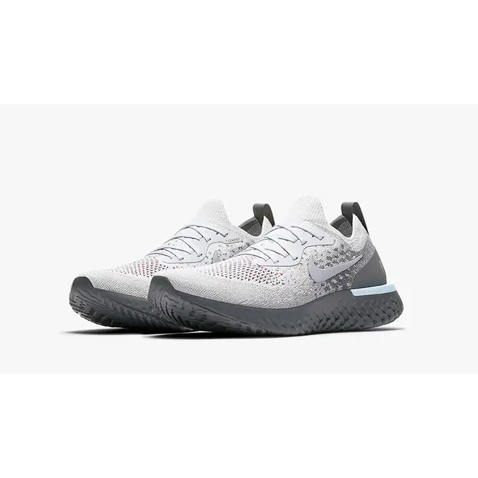 Mens 'epic react 2024 flyknit 2 wolf grey