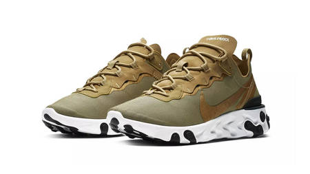 Nike Goes Autumnal With The React Element 55 Nike Goes Autumnal With The React Element 55