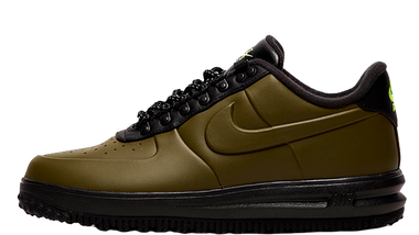 Nike Lunar Force 1 Duckboot Low Trainer Olive Canvas
