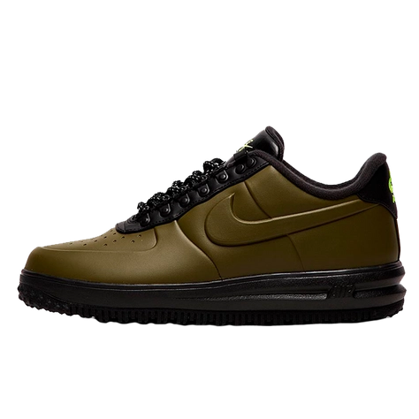 Nike Lunar Force 1 Duckboot Low Trainer Olive Canvas