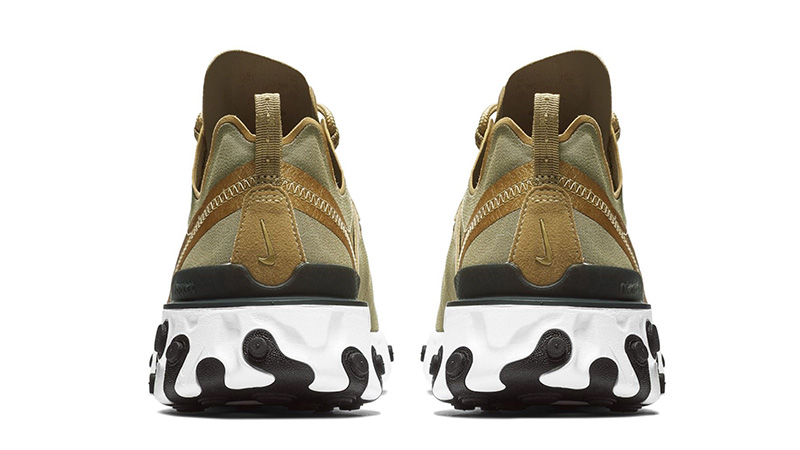 Nike React Element 55 Olive White