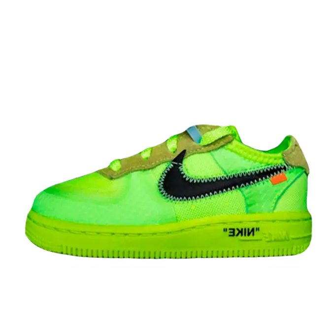 Off-White x Nike Force 1 Toddler Volt | Where Buy | BV0853-001 The Sole Supplier