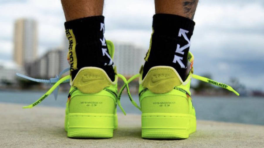 Synes Nedgang vurdere Off-White x Nike Air Force 1 Volt | Where To Buy | AO4606-700 | The Sole  Supplier