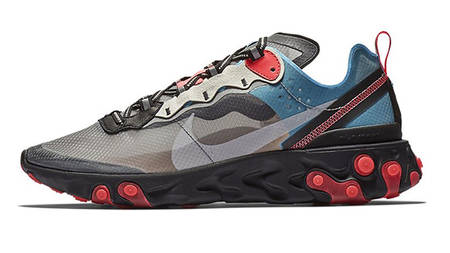 "Blue Chill" Takes Over The Nike React Element 87