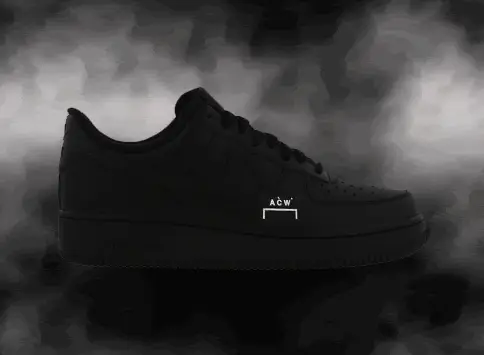 A cold wall air force 1 clearance low black