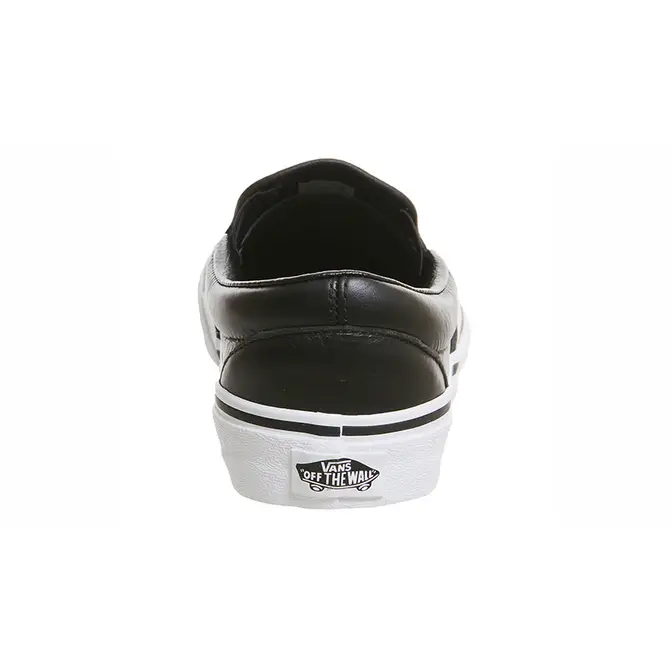 Vans tumbled clearance leather slip on