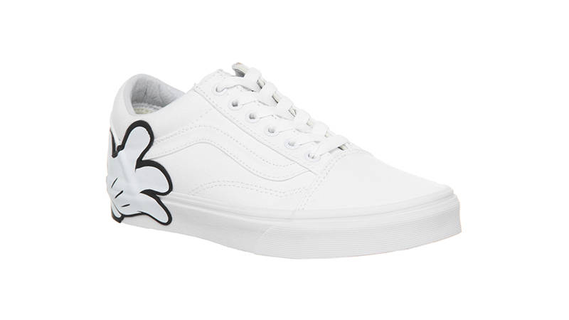 Vans Old Skool Disney Mickey White