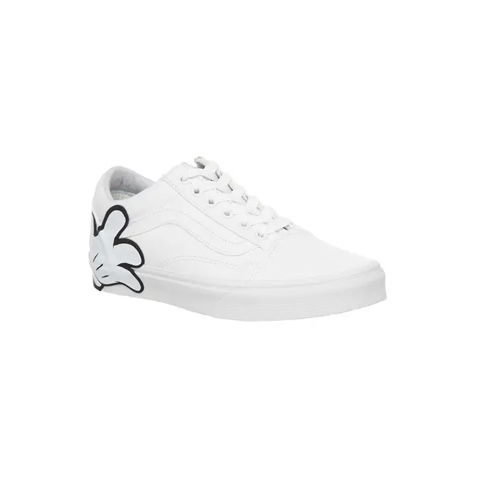 Vans deals mickey white