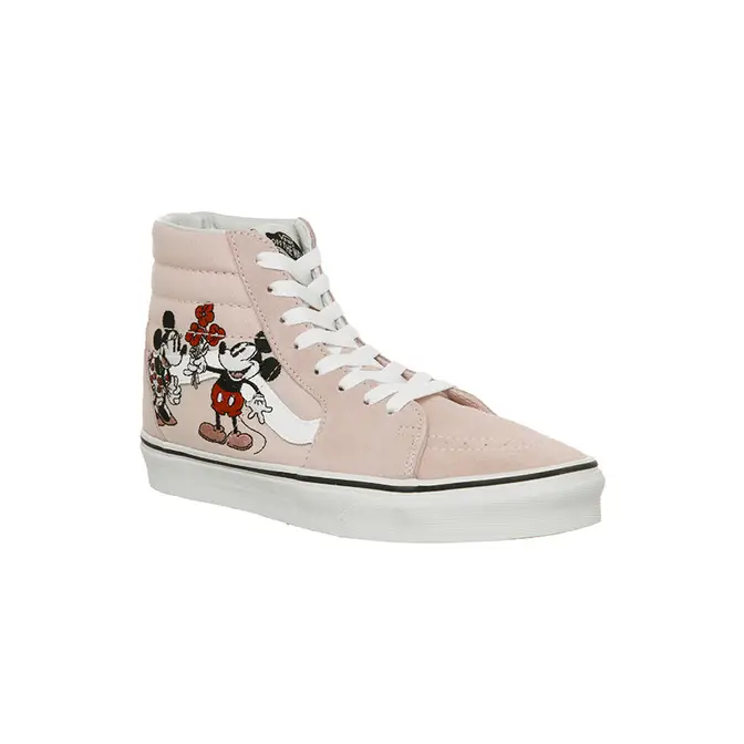 Vans Sk8 Hi Disney Mickey And Minnie Pink Where To Buy TBC The Sole Supplier