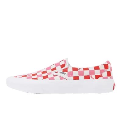 Vans Slip On Checkerboard Red White Where To Buy TBC The Sole Supplier